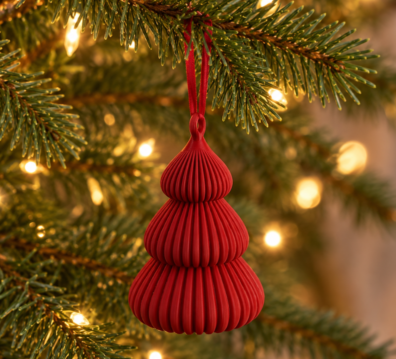 3D Printed Christmas Ornaments